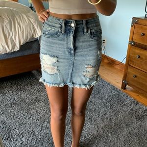 Denim skirt